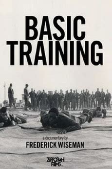 DVD cover image of Frederick Wiseman's 1971 documentary "Basic Training"