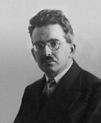 portrait of Walter Benjamin