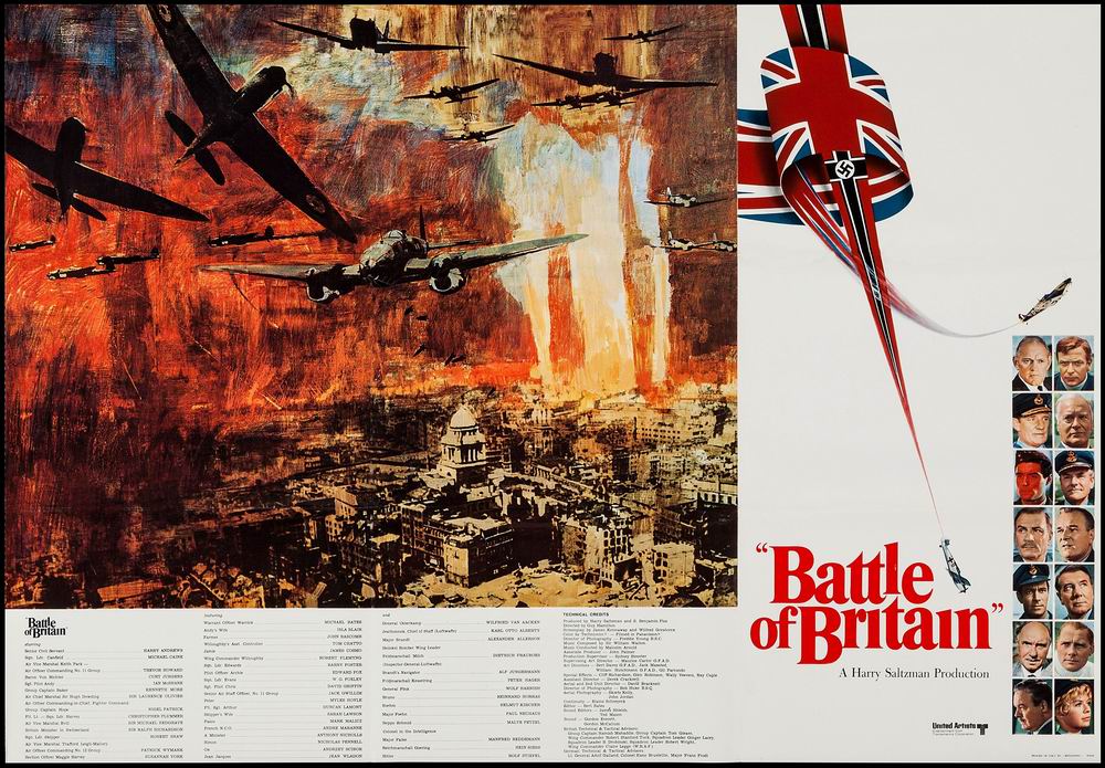 Poster art of the 1969 film The Battle of Britain