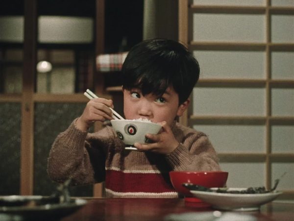 Still from Yasujiro Ozu's Good Morning (1958)