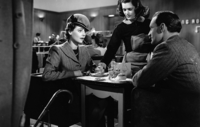 Still from David Lean's 1945 film Brief Encounter