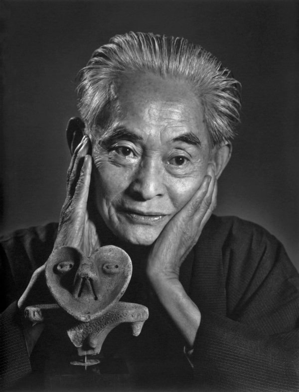 Photograph of Japanese writer Yasunari Kawabata, short story writer