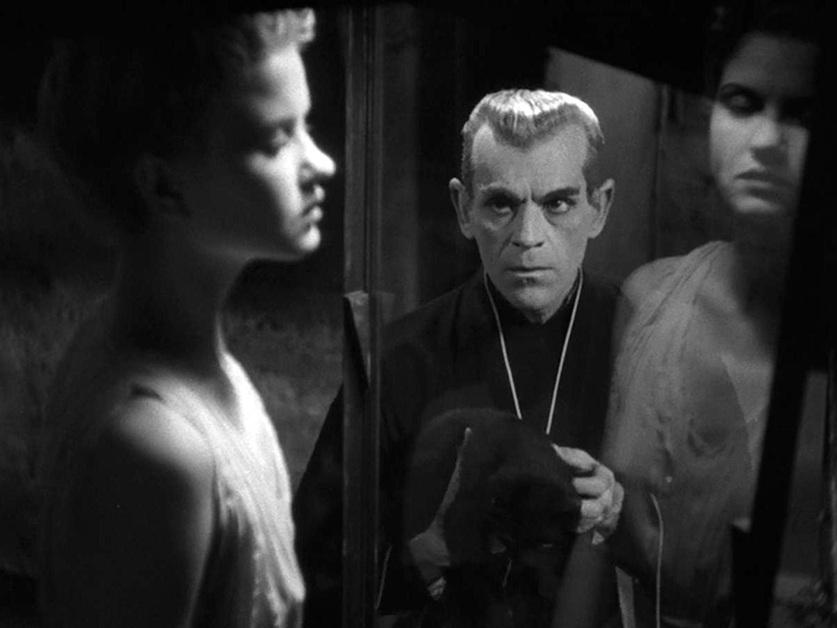 Not read, but watched: The Black Cat (1936) with Boris Karloff