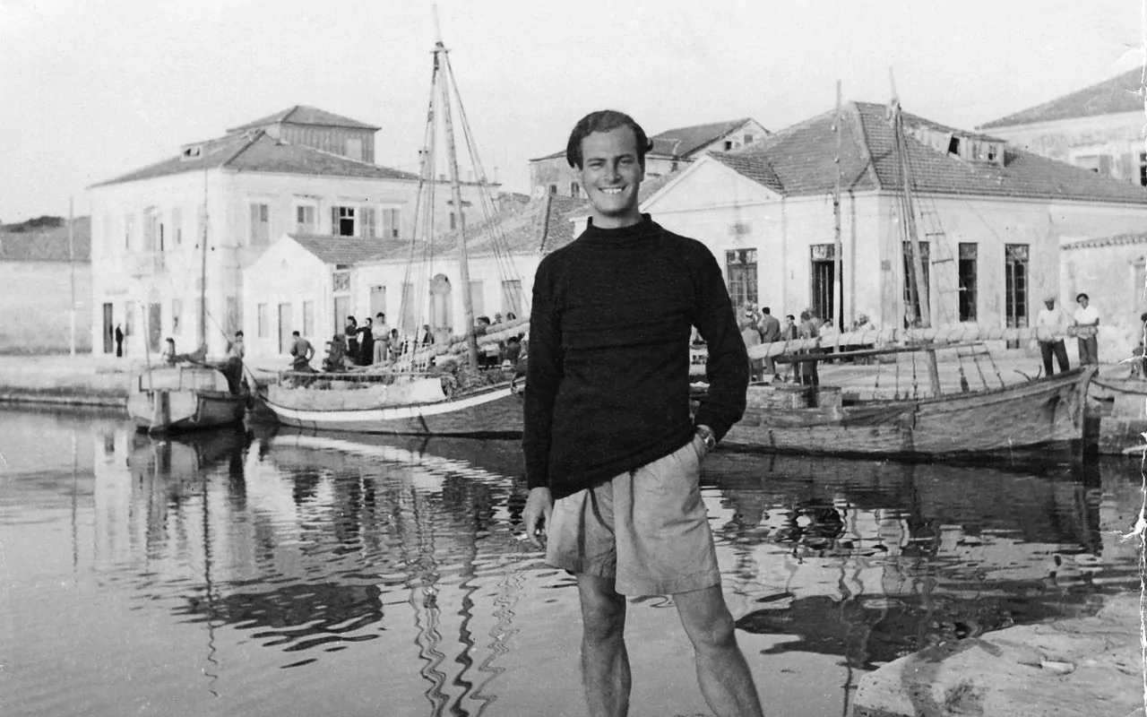 In July I read The Abduction of a General, written by Patrick Leigh Fermor. Pictured on the Greek shores, somewhere, before the second World War.