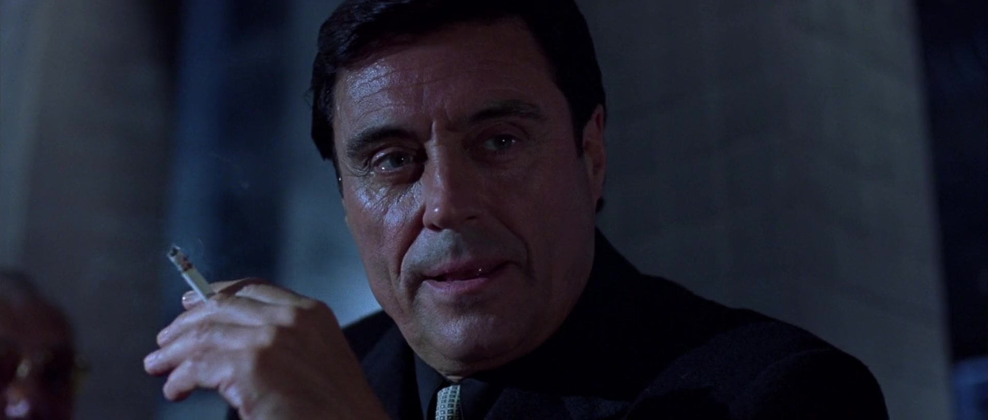 Ian McShane in a still from the 2000 film Sexy Beast, directed by Jonathan Glazer and also starring Ray Winstone and Ben Kingsley