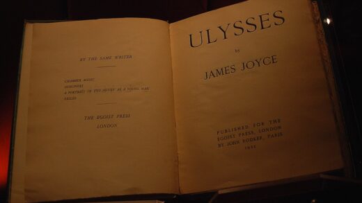 1024px Manchester John Rylands Library James Joyce 16 10 2009 13 55 16 Fragrant Excerpt from Joyce's "Ulysses": 5, Lotus Eaters