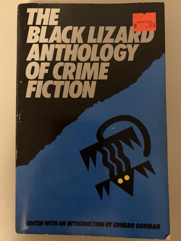 Front cover of the Edward Gorman-edited "Black Lizard Anthology of Crime Fiction"