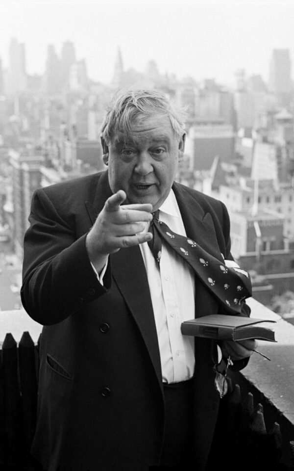 Late photograph of the actor Charles Laughton.