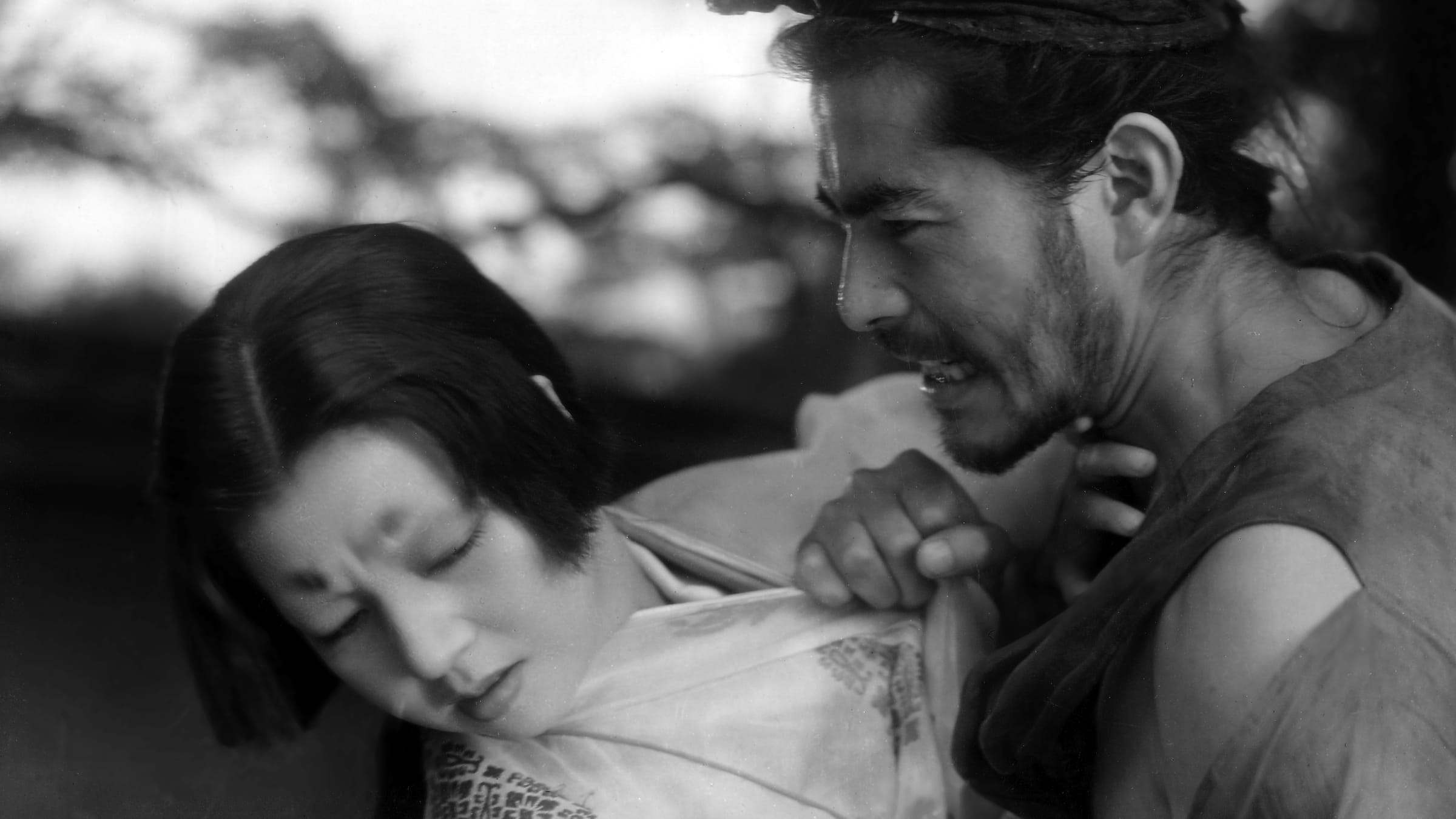 Still from the 1950 film "Rashomon," part of May reading