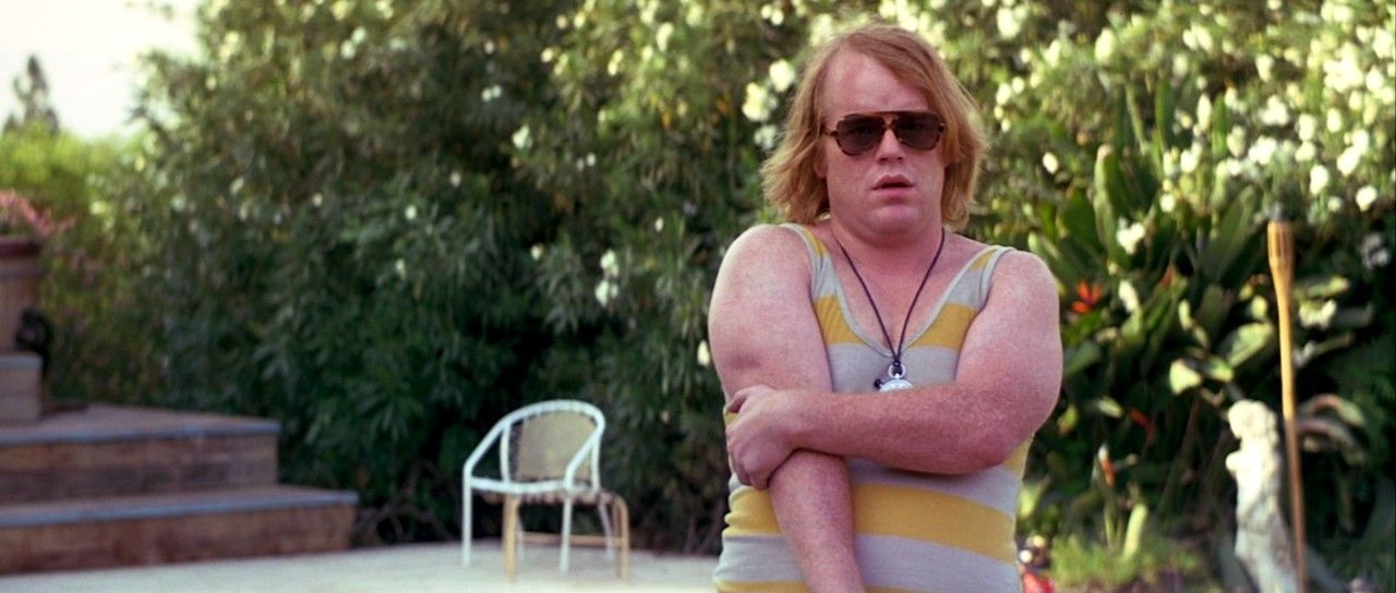 Philip Seymour Hoffman in the 1997 sophomore film by Paul Thomas Anderson