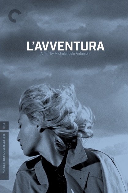 Cover of the Criterion Collection edition of Antonioni's 1960 film L'Avventura