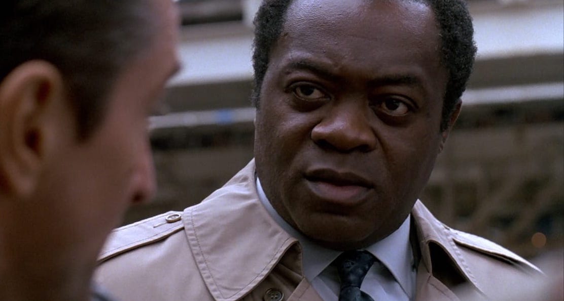 Yaphet Kotto in a scene from the 1988 film Midnight Run