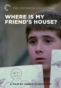Cover of the Criterion edition of Abbas Kiarostami's 1987 film "Where is the Friend's House?"