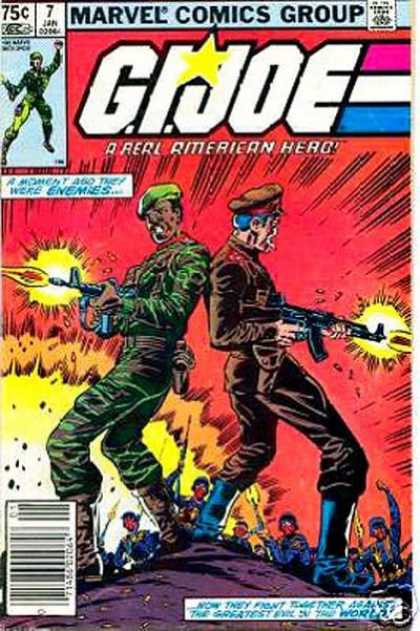 G.I.Joe Comic #7, featuring an encounter with the October Guard