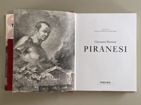 Title page of "Piranesi: The Etchings", edited by Luigi Ficacci and published by Taschen.