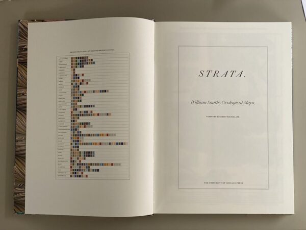 Title page of my copy of Strata: William Smith's Geological Maps