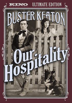 Cover of the Kino Edition of the 1923 Buster Keaton film "Our Hospitality"