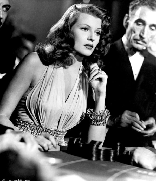 Scene from 1946 film Gilda in which the title character plays craps