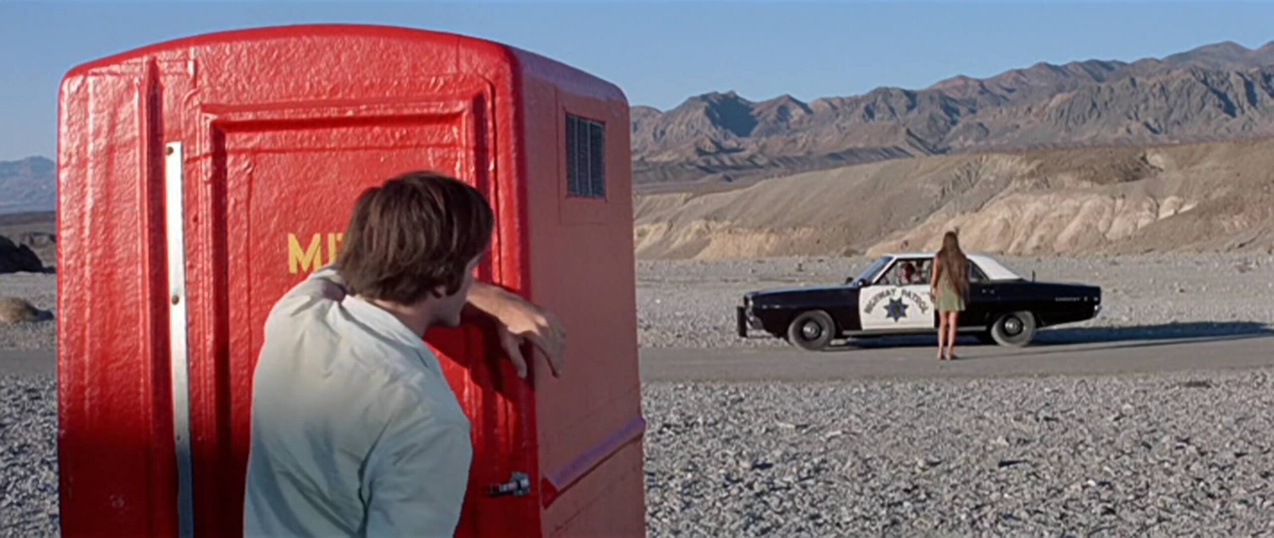 Still from the 1970 Michelangelo Antonioni film "Zabriskie Point"