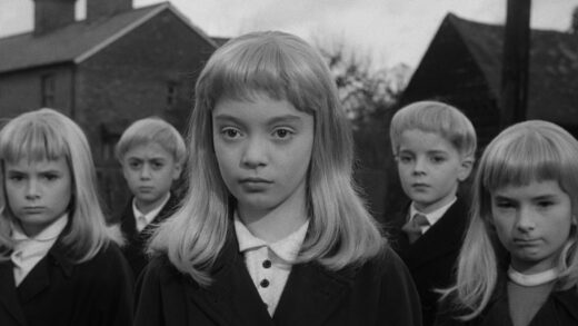 Still from the 1960 film The Village of the Damned (1960)