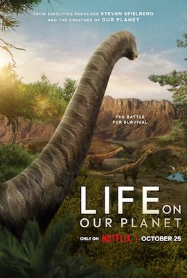 Poster for the 2023 Netflix series Life On Our Planet