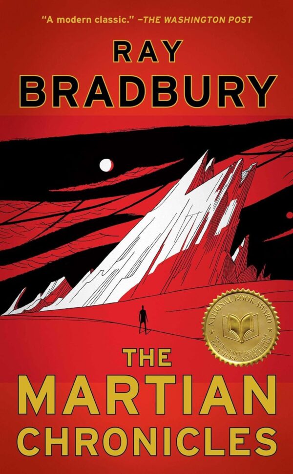 Front cover of Ray Bradbury's The Martian Chronicles