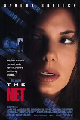 Poster for the 1995 Sandra Bullock film The Net