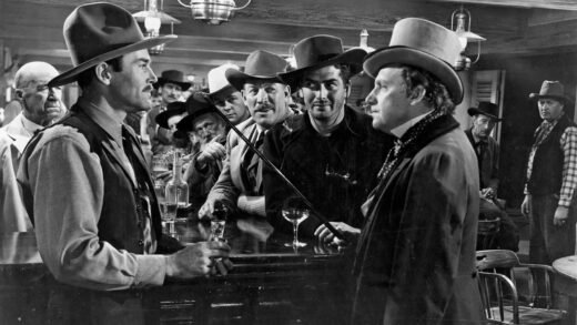 Still from the 1946 western My Darling Clementine, directed by John Ford and starring Henry Fonda and Victor Mature
