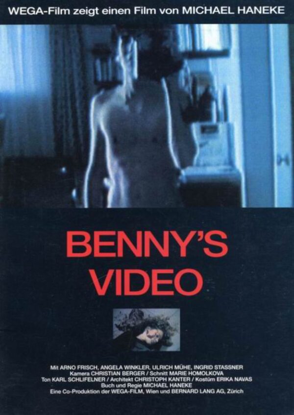 Promotion poster for the 1992 Michael Haneke film Benny's Video