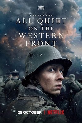 Poster for the 2023 German film All Quiet on the Western Front