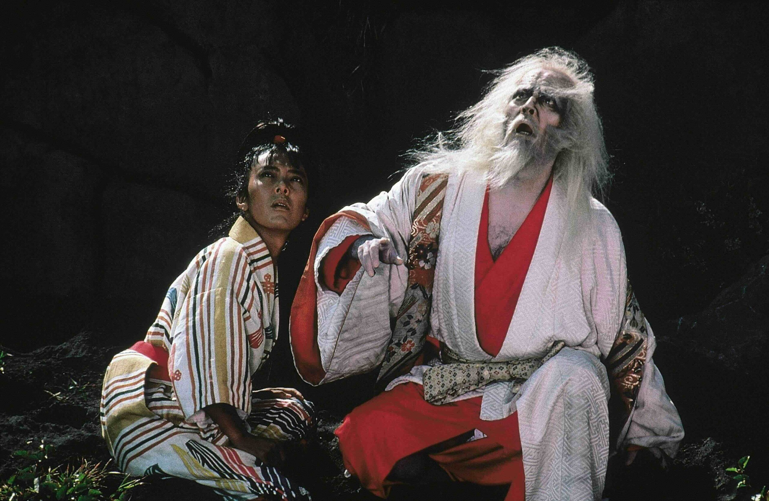 Still from the 1985 Akira Kurosawa film Ran, starring Tatsuya Nakadai, a homage to Shakespeare's King Lear,