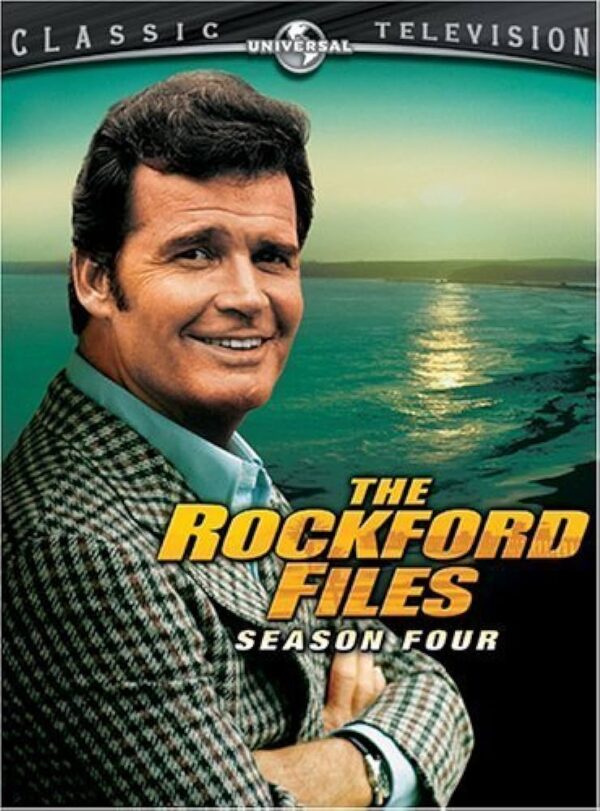 Cover for the DVD of the 1978 season four of The Rockford Files, starring James Garner
