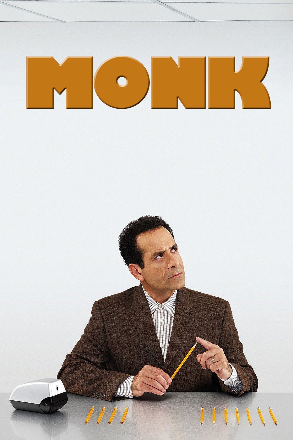 Poster for the television show Monk, starring Tony Shaloub