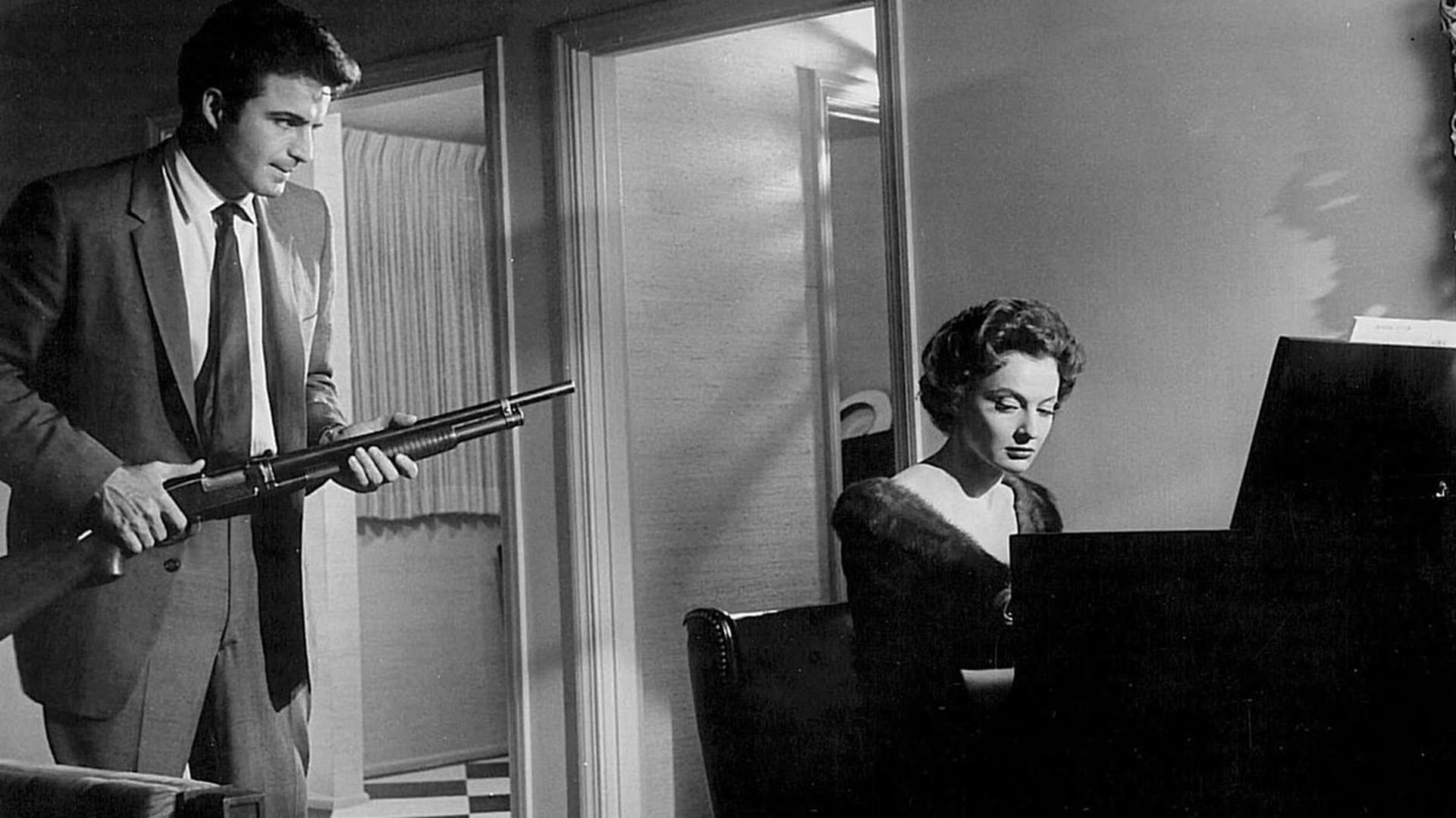 Still from the 1958 film Murder by Contract