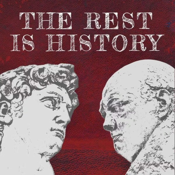 Image for the popular history podcast The Rest is History hosted by Dominic Sandbrook and Tom Holland.