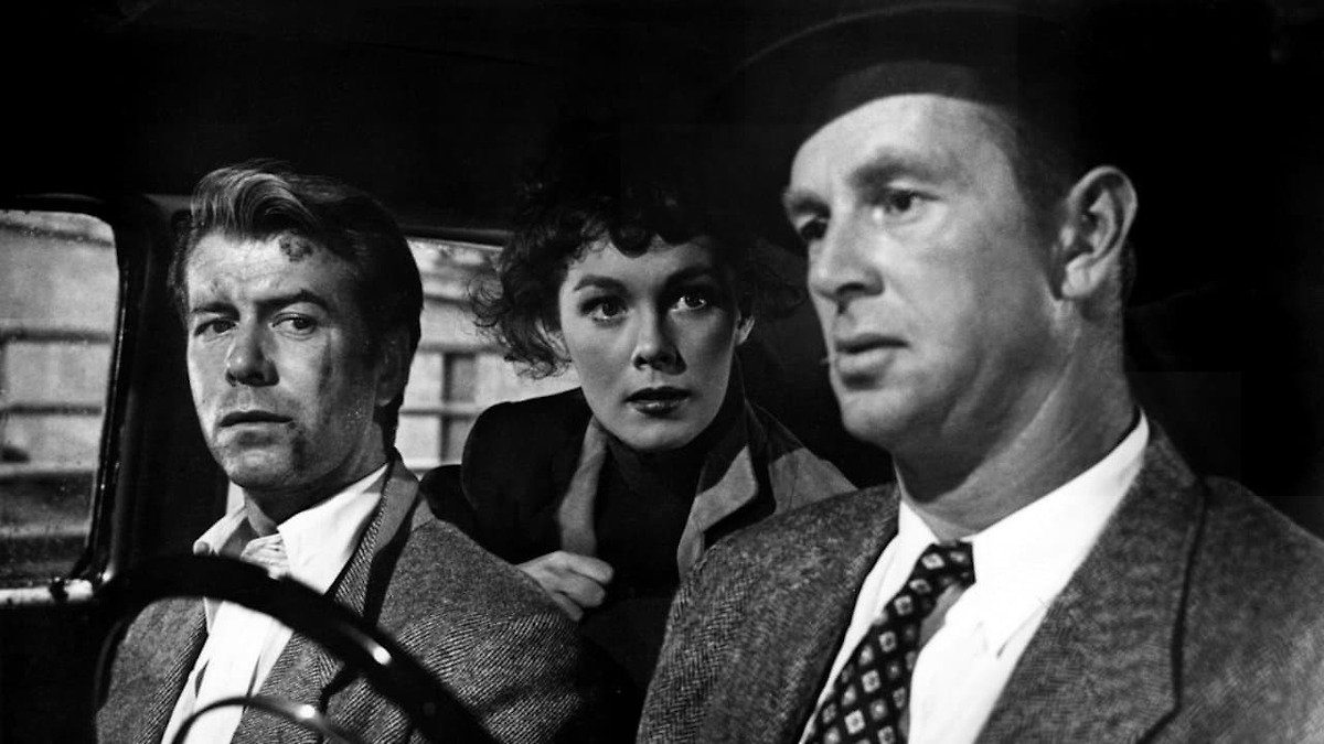 Still from the 1953 De Toth film Crime Wave starring Sterling Hayden and Gene Nelson