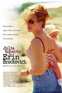 Erin Brockovich film poster The Limey (1999): Mise-en-Scène and Glib Dialogue