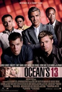 Oceans13Poster1 The Limey (1999): Mise-en-Scène and Glib Dialogue