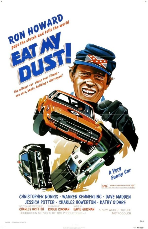 Poster for the 1976 film Eat My Dust!