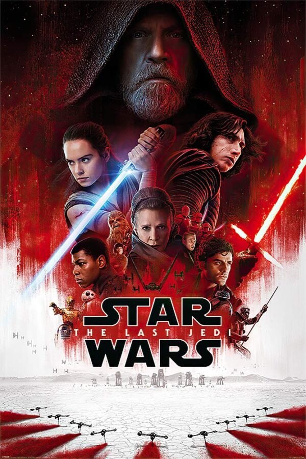 Promotional poster for The Last Jedi