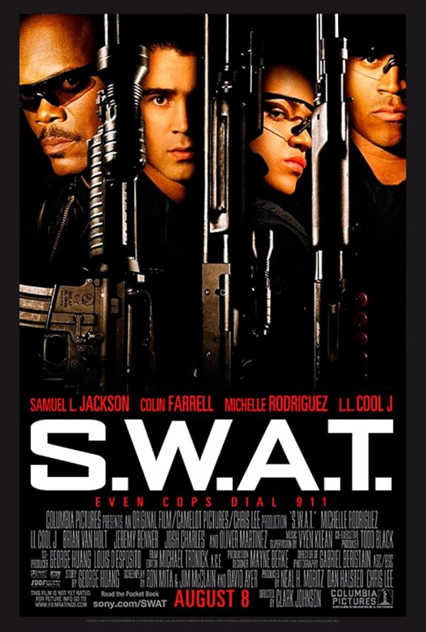 Poster for teh awful 2003 film SWAT.