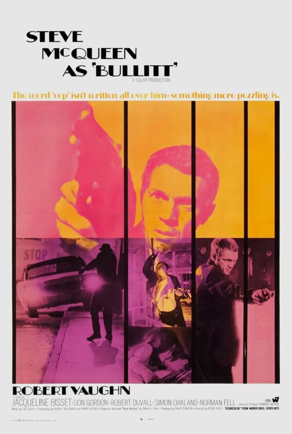 bullitt 1968 poster 1 Recently Read, Watched