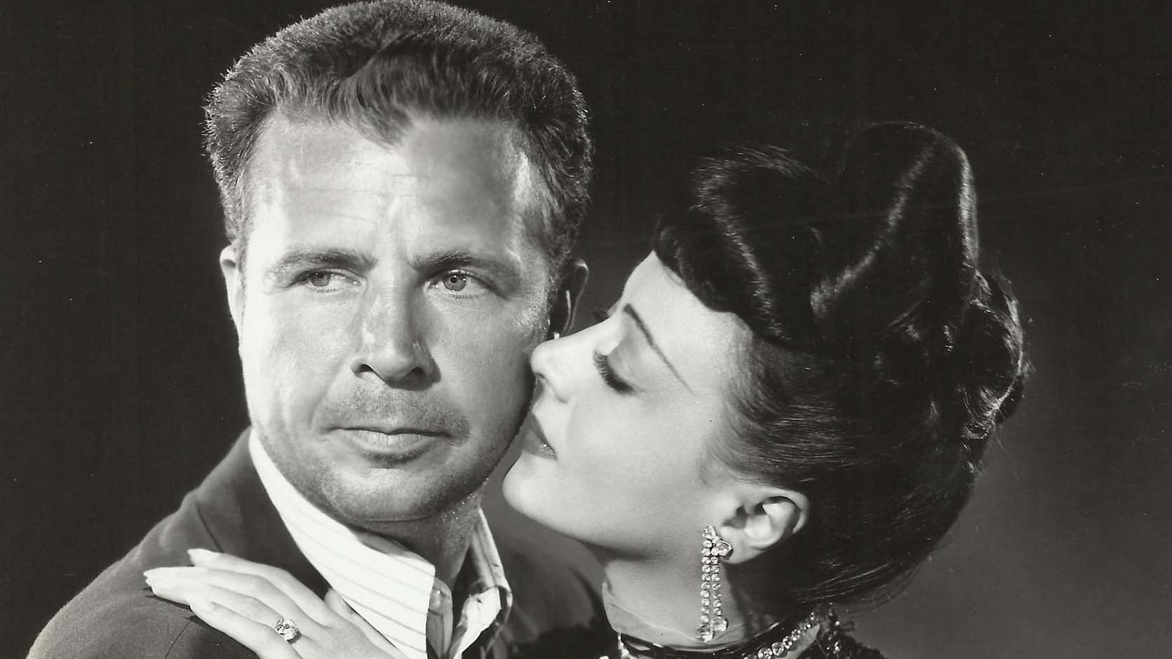 Still from the 1945 Dymtryk film Cornered with Dick Powell