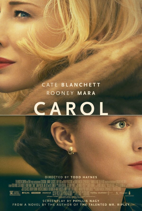 carol 2015 poster Recently Read, Watched