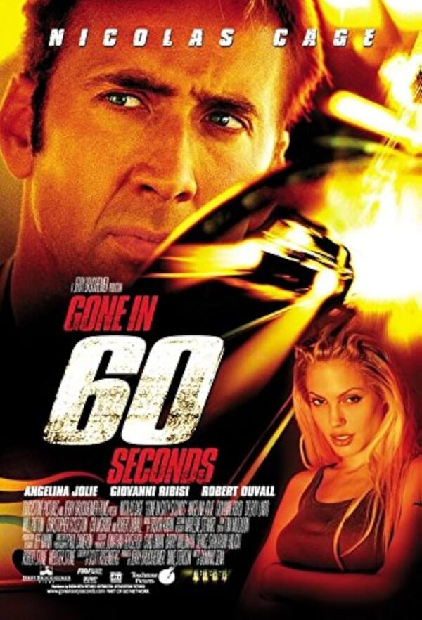 Poster for the 2000 film "Gone in 60 Seconds"