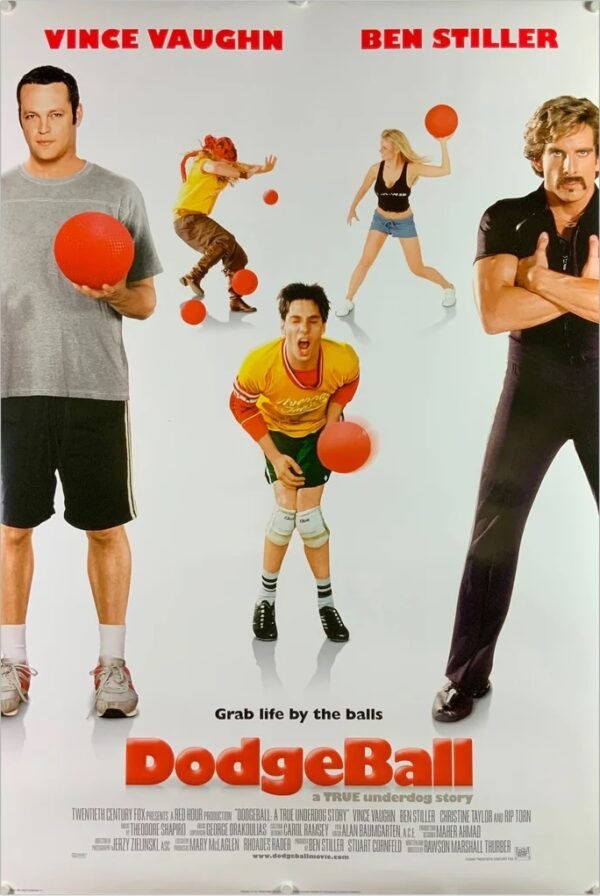 dodgeball 2004 poster 2 Dissonant December 2024: Reading, Viewing