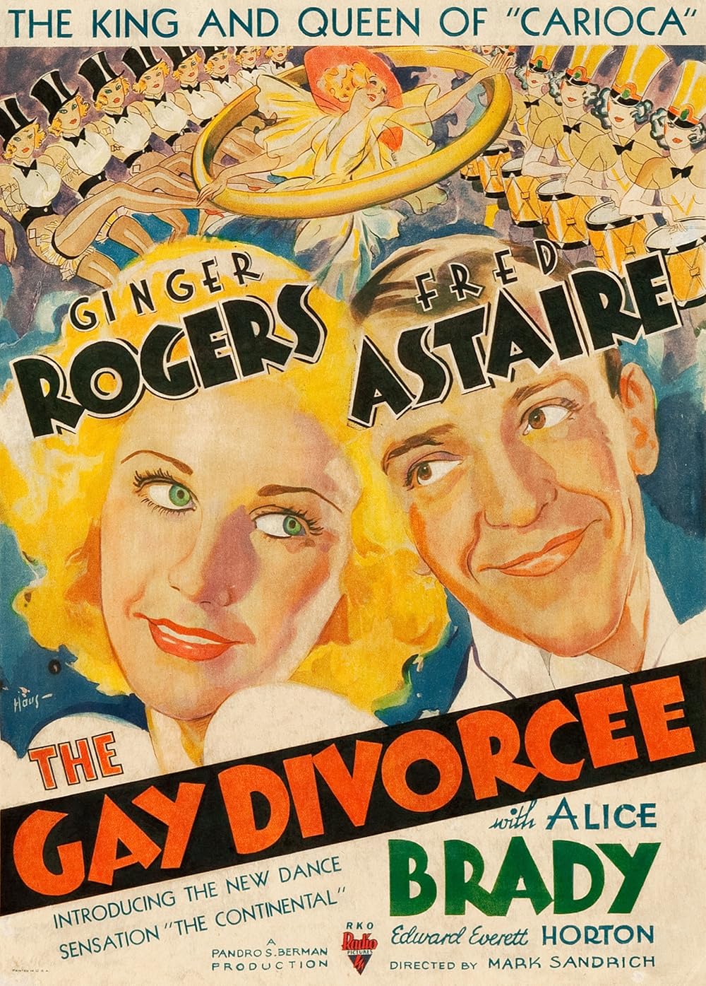 gay divorcee 1934 poster Dissonant December 2024: Reading, Viewing