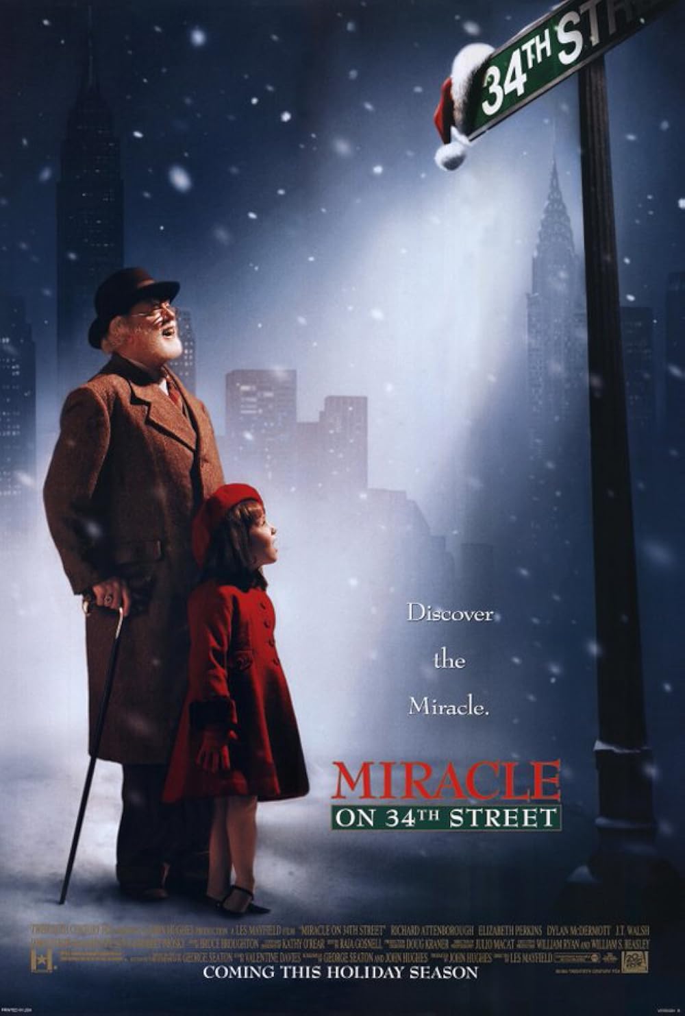 miracle 34th street 1994 poster Dissonant December 2024: Reading, Viewing