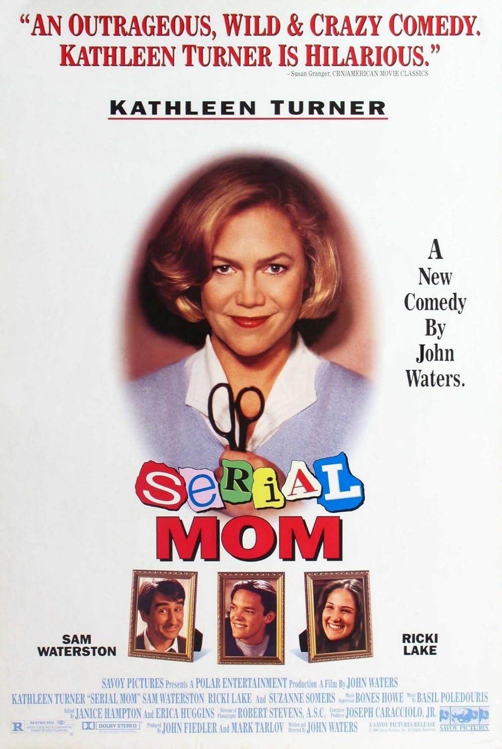 serial mom 1994 poster Dissonant December 2024: Reading, Viewing