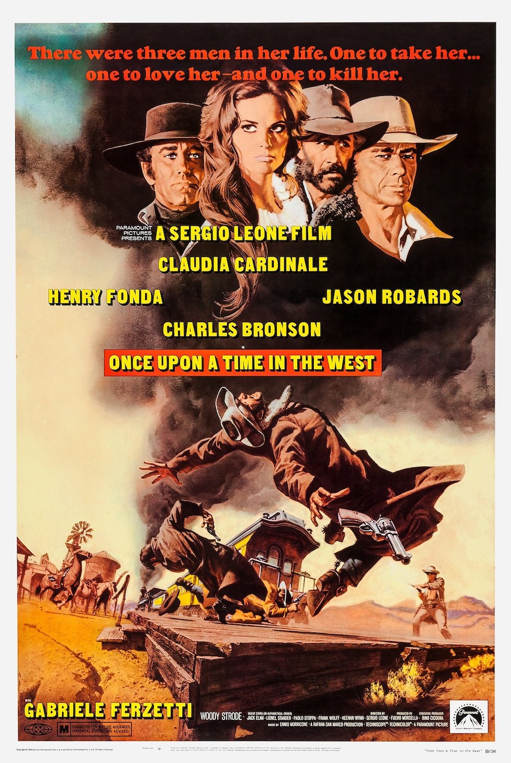 once upon time west 1968 poster Enervating Enero 2025, Reading and Writing